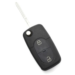 audi - carcasa cheie tip briceag, cu 2 butoane - carguard