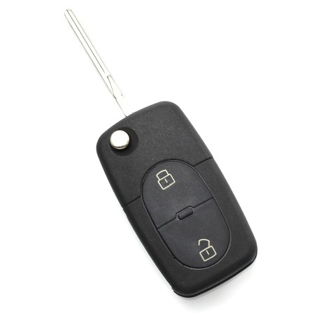 audi - carcasa cheie tip briceag, cu 2 butoane - carguard