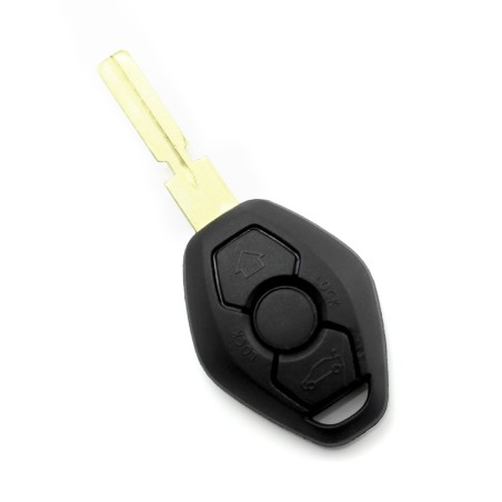 bmw - carcasa cheie cu 3 butoane si lama cu 4 piste - calitate premium! - carguard