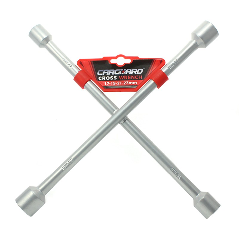 cheie de roata in cruce 17, 19, 21, 23 mm - carguard cheie de roata in cruce 17, 19, 21, 23 mm - carguard