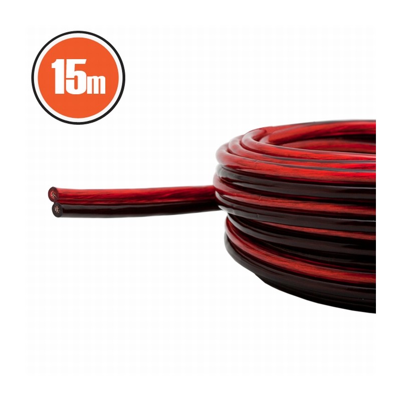 cablu de difuzoare2x1,5mm²15m cablu de difuzoare2x1,5mm²15m