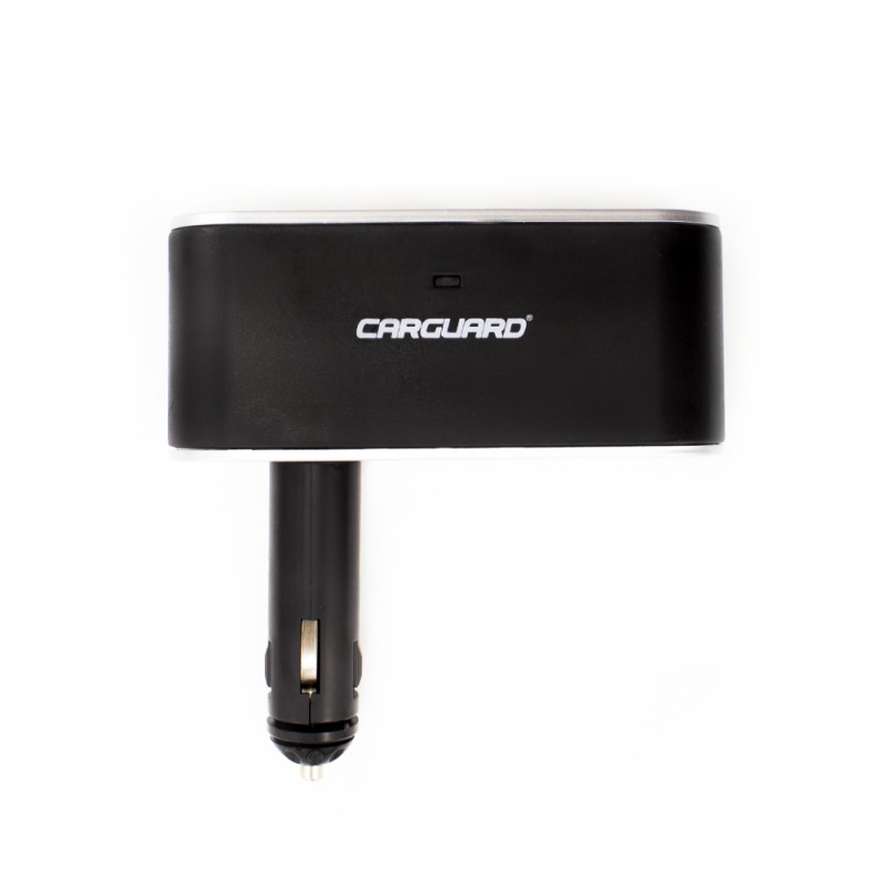 priza tripla pentru bricheta auto + usb 1a - carguard priza tripla pentru bricheta auto + usb 1a - carguard