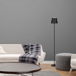 lampadar 4w cu acumulator ip54 3000k alb cald - negru