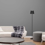 lampadar 4w cu acumulator ip54 3000k alb cald - negru