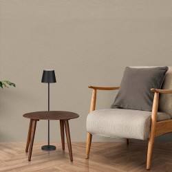 lampadar 4w cu acumulator ip54 3000k alb cald - negru