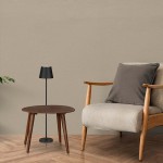 lampadar 4w cu acumulator ip54 3000k alb cald - negru