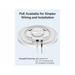 access point wireless ac1200 dual band, gigabit, 4 antene interne, poe, ap1300 p cudy