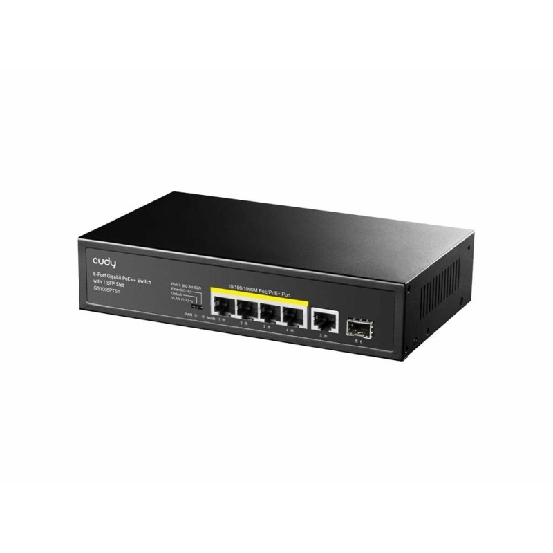 switch 5 porturi poe gigabit, 1 port uplink sfp, gs1005pts1 cudy switch 5 porturi poe gigabit, 1 port uplink sfp, gs1005pts1 cudy