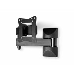 suport tv lcd de perete reglabil, 10-32" max. 30kg 3 puncte pivot, nedis