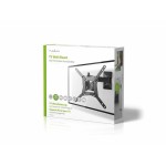 suport tv lcd de perete reglabil, 10-32" max. 30kg 3 puncte pivot, nedis