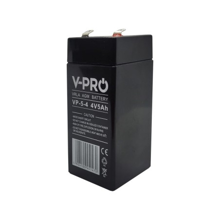 Acumulator AGM VPRO 4V 5 Ah (43*43*100mm) VOLT POLSKA