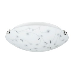 plafoniera new flower 2xe27 max40w 30cm ip20, erste