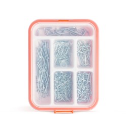 handy - set de cuie si carlige pentru suspendare - 475 piese / cutie