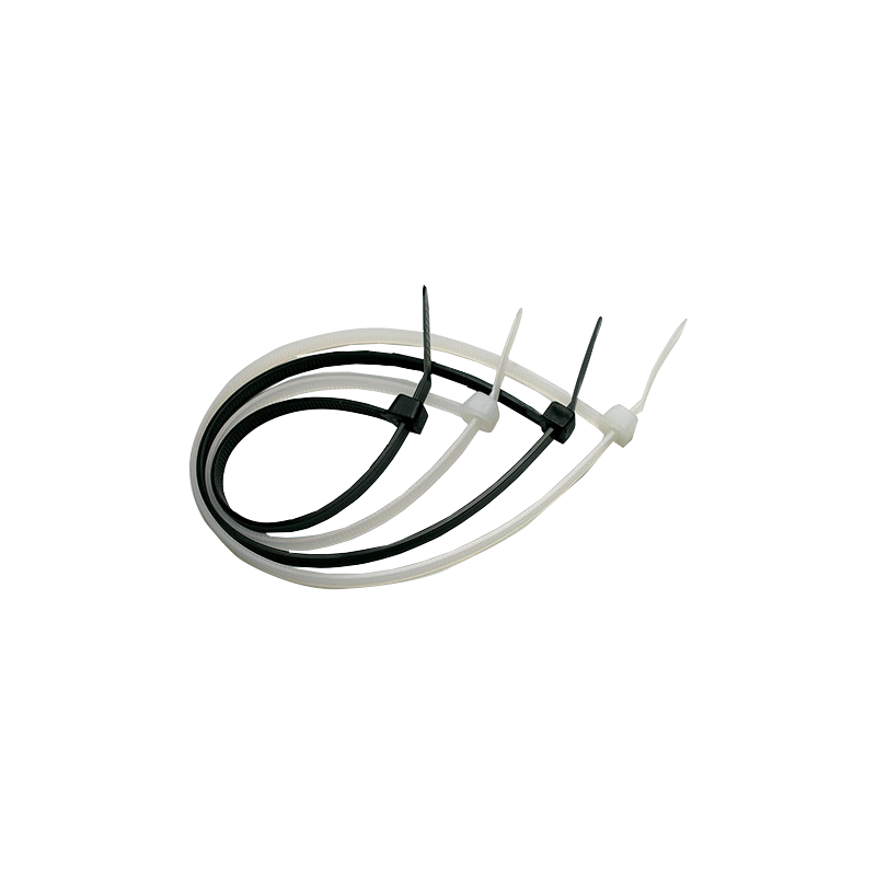 colier cablu 400x7.2mm alb