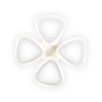 plafoniera evis led 60w 3cct cu telecomanda, alb, erste plafoniera evis led 60w 3cct cu telecomanda, alb, erste