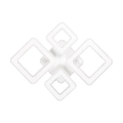 plafoniera amelia led 120w 3cct+rgb cu telecomanda, erste