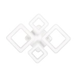 plafoniera amelia led 120w 3cct+rgb cu telecomanda, erste