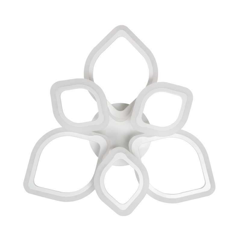 plafoniera azalia led 100w 3cct cu telecomanda, crom, erste