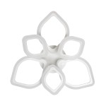 plafoniera azalia led 100w 3cct cu telecomanda, crom, erste