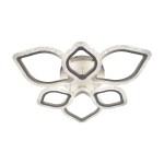 plafoniera azalia led 100w 3cct cu telecomanda, crom, erste