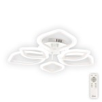 plafoniera azalia led 100w 3cct cu telecomanda, crom, erste