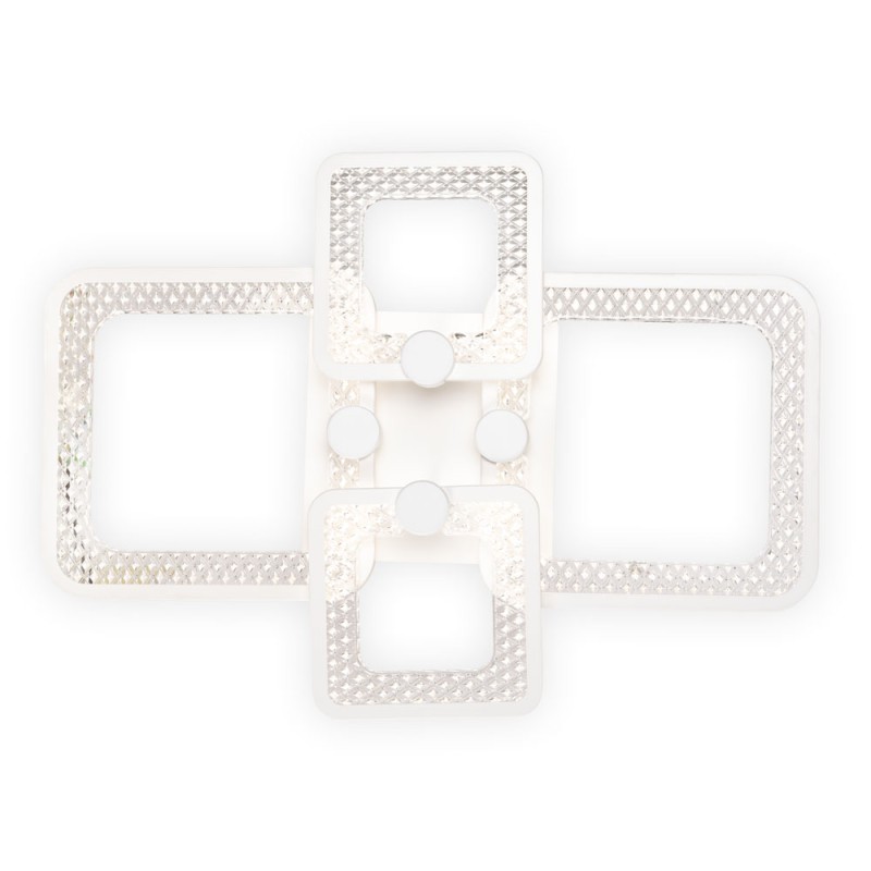 plafoniera tire led 55w 3cct cu telecomanda, alb, erste