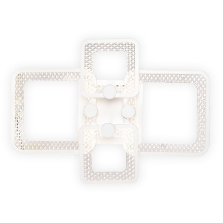 plafoniera tire led 55w 3cct cu telecomanda, alb, erste