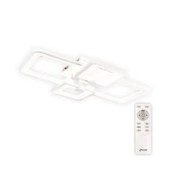 plafoniera tire led 55w 3cct cu telecomanda, alb, erste