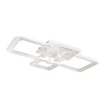 plafoniera tire led 55w 3cct cu telecomanda, alb, erste