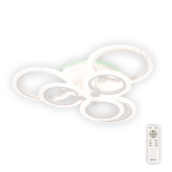plafoniera shine led 98w 3cct+rgb cu telecomanda, erste