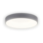 plafoniera lind led 32w 4000k 38cm ip20, gri, erste