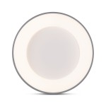 plafoniera lind led 32w 4000k 38cm ip20, gri, erste