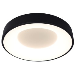 plafoniera lind led 32w 4000k ip20, negru, erste