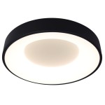 plafoniera lind led 32w 4000k ip20, negru, erste