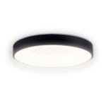 plafoniera lind led 32w 4000k ip20, negru, erste
