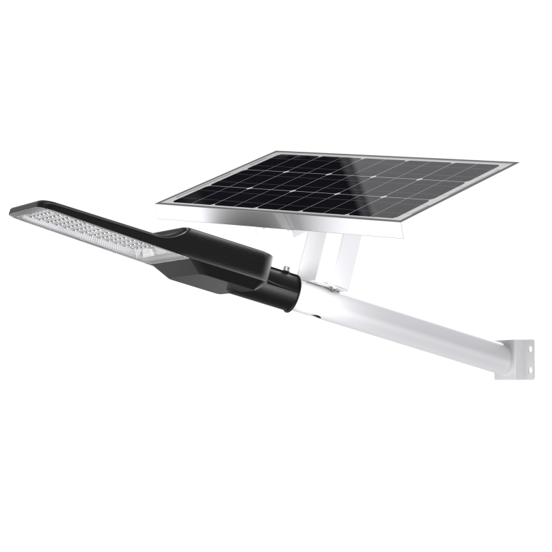 corp iluminat stradal led panou solar 500w 6000lm 6400k, novelite