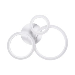 plafoniera pearl led 40w 3cct cu telecomanda, alb, erste