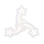 plafoniera star led 52w 3cct cu telecomanda, alb, erste