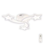 plafoniera star led 52w 3cct cu telecomanda, alb, erste