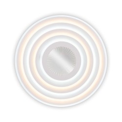 plafoniera abys led 120w 3cct cu telecomanda, alb, erste