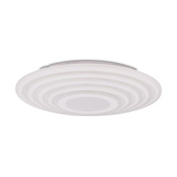 plafoniera abys led 120w 3cct cu telecomanda, alb, erste