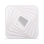 plafoniera charm led 140w 3cct cu telecomanda, alb, erste