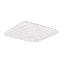 plafoniera charm led 140w 3cct cu telecomanda, alb, erste