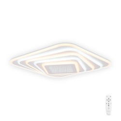 plafoniera charm led 140w 3cct cu telecomanda, alb, erste