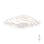 plafoniera charm led 140w 3cct cu telecomanda, alb, erste