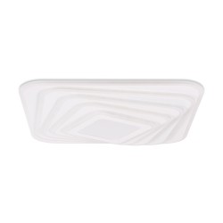 plafoniera charm led 140w 3cct cu telecomanda, alb, erste