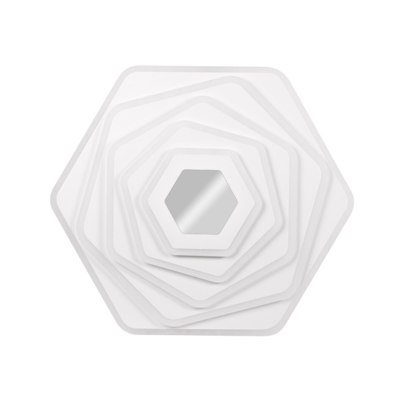 plafoniera infinity led 112w 3cct cu telecomanda, alb, erste