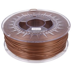 Filament, Filament: PLA 1,75mm cupru 200-235°C 1kg ±0,05mm DEV-PLA-1.75-COP -1, dioda.ro