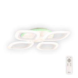 plafoniera agata led 40w 3cct+rgb cu telecomanda, erste
