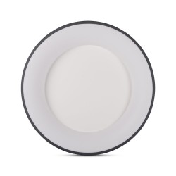 plafoniera lind led 62w 4000k 60cm ip20, negru, erste